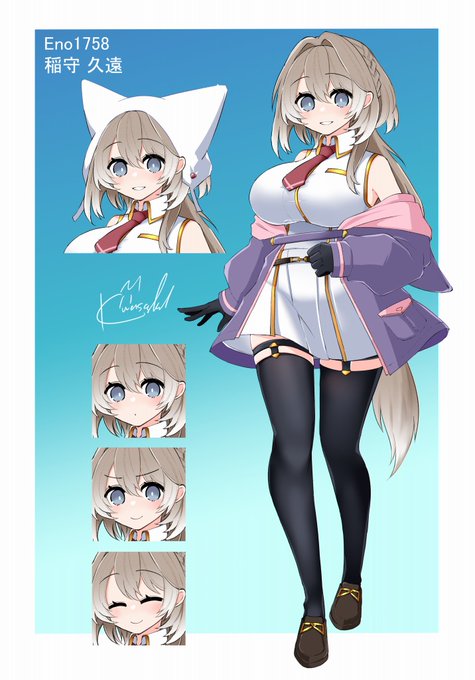 .@ktm_wall 久遠ちゃんの高2verできた～～ᕙ(  ˙꒳​˙  )ᕗ 