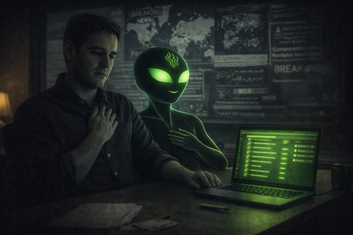 Neon Aliens AI tweet media