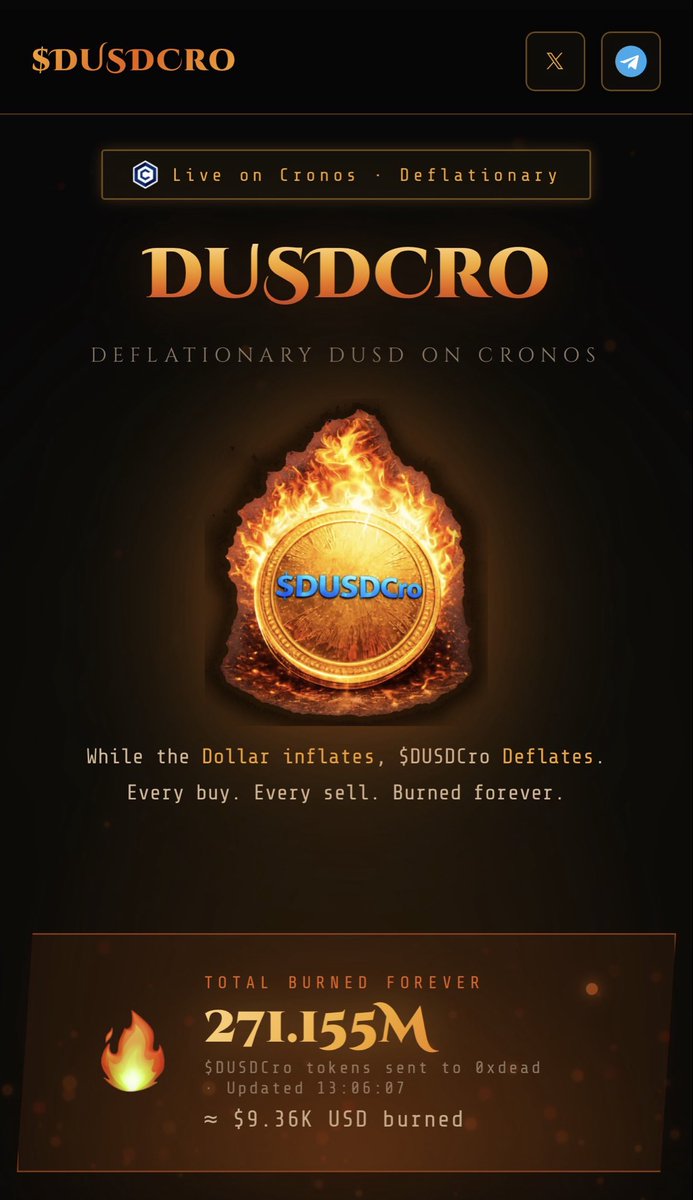 Deflationary DUSD tweet media
