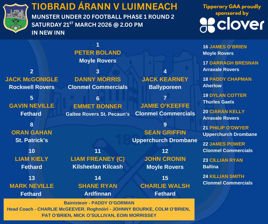 Tipperary GAA tweet media