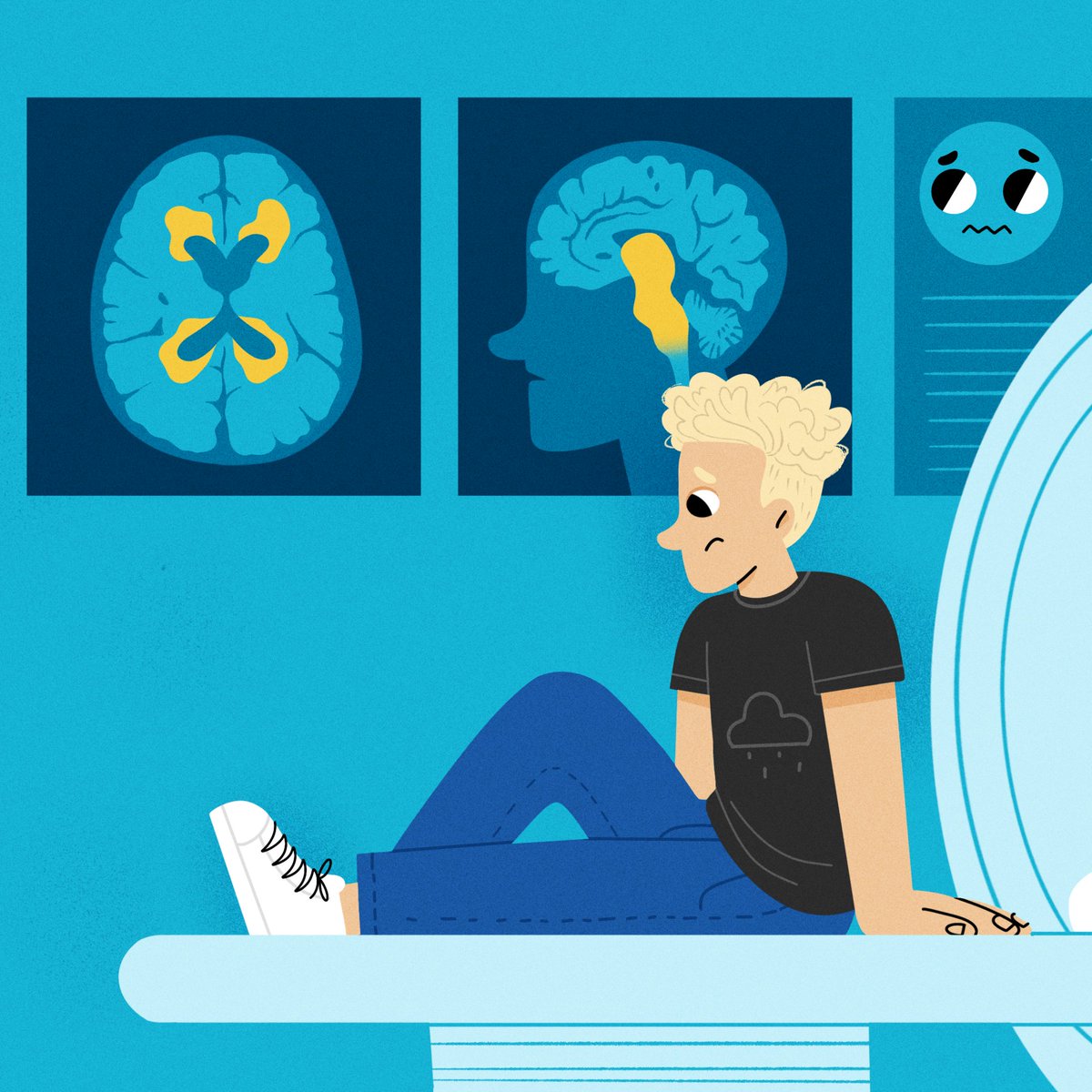FrontYoungMinds's tweet photo. Brain scans, like MRI and PET, show what happens in the #brain when you think.
The pics show that #mentalhealth challenges - like anxiety, depression or ADHD - have real effects.
Discover how #brainimaging tells a visible story of mental health:
https://t.co/kH3O0TNQXi https://t.co/6ooU2bzePo