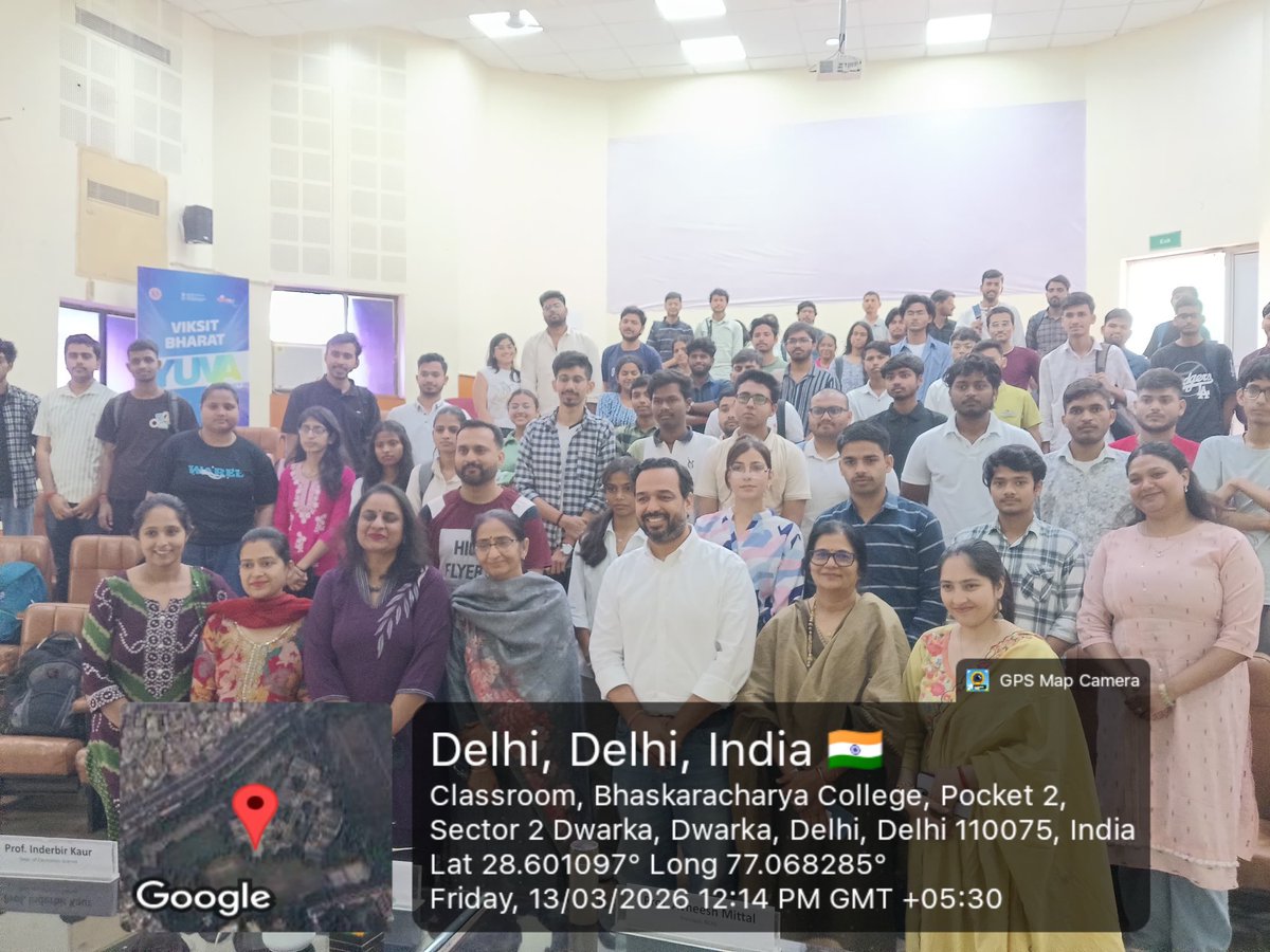 Bhaskaracharya College of Applied Sciences tweet media