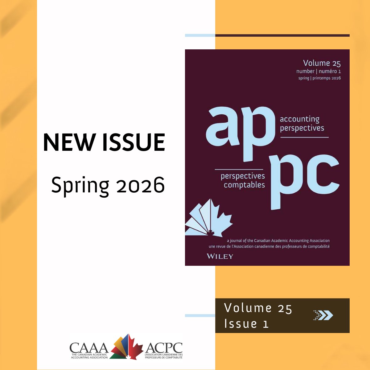 Accounting Perspectives / Perspectives comptables tweet media