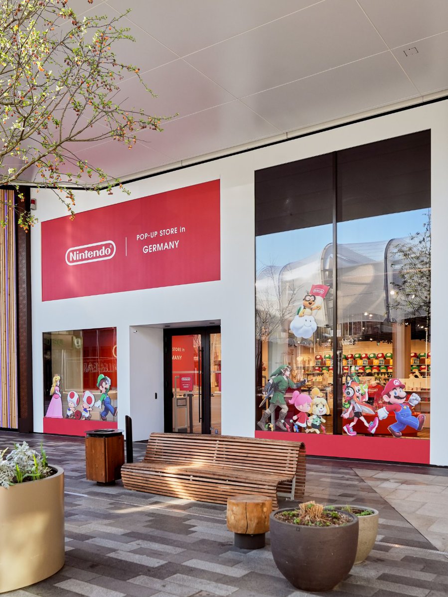 Nintendo POP-UP STORE in GERMANY tweet media