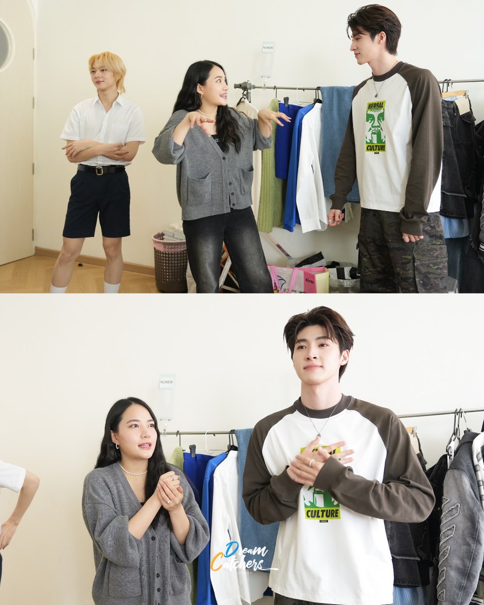 【☁️📷】
 ©️ ig : dreamcatchers. academy
🗓 : 19.03.2026

บรรยากาศเบื้องหลังกองถ่าย MV จดชื่อ 🎬

BUTTERBEAR X NUNEW
#น้องเนยจดชื่อพี่นุนิว
#ButterbearxNuNew

— <a href="/CwrNew/">NuNew</a> ♡
#NuNew #NanaNu