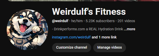 Weirdulf's Fitness tweet media