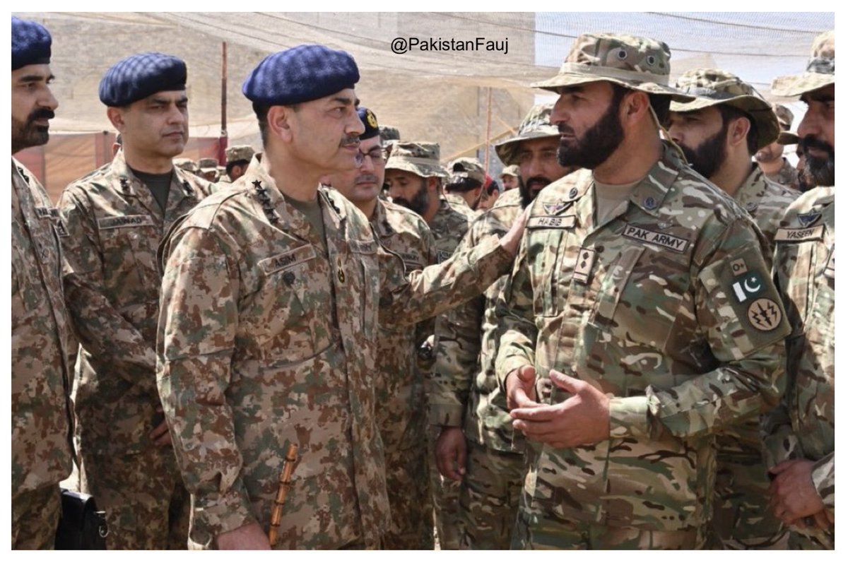 Field Marshal Syed Asim Munir, NI (M), HJ, #COAS &amp; CDF reiterated during an inte...
