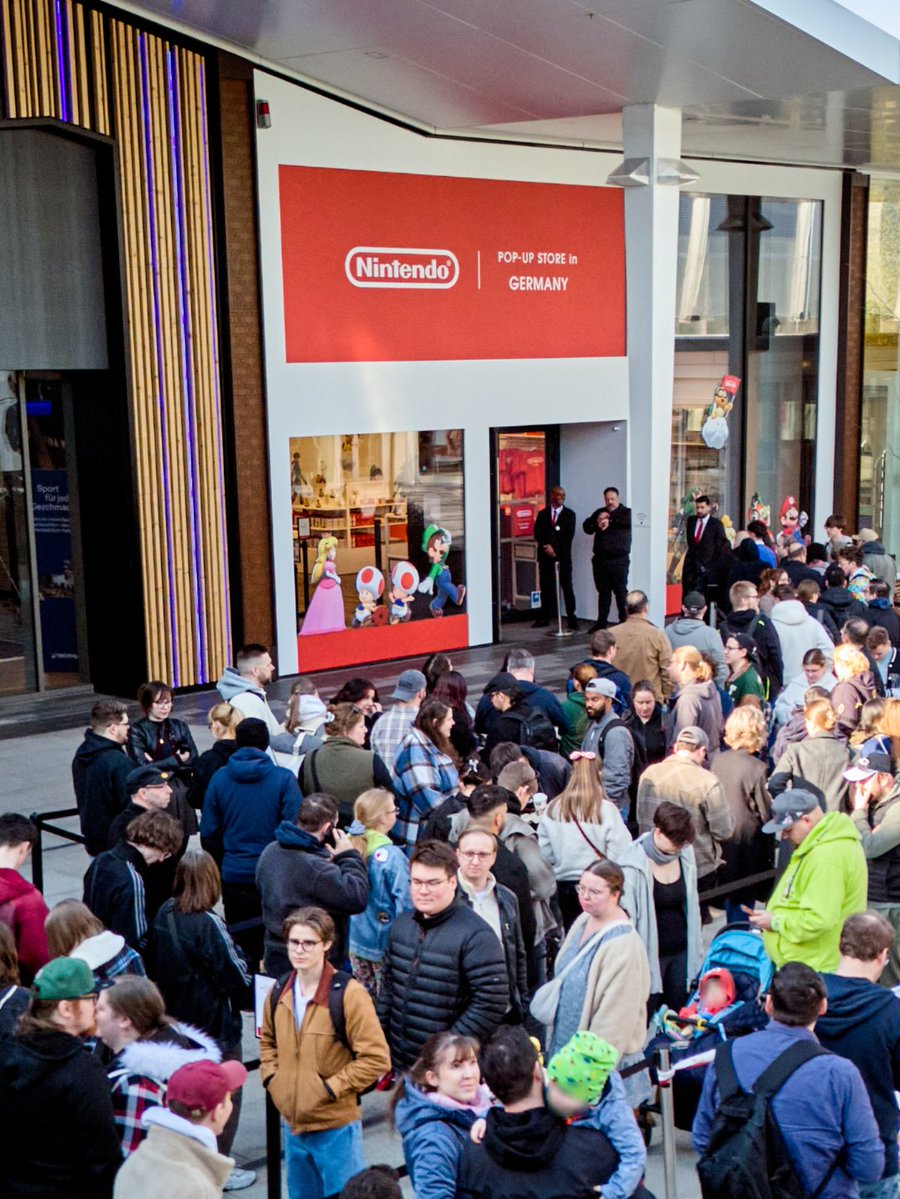 Nintendo POP-UP STORE in GERMANY tweet media