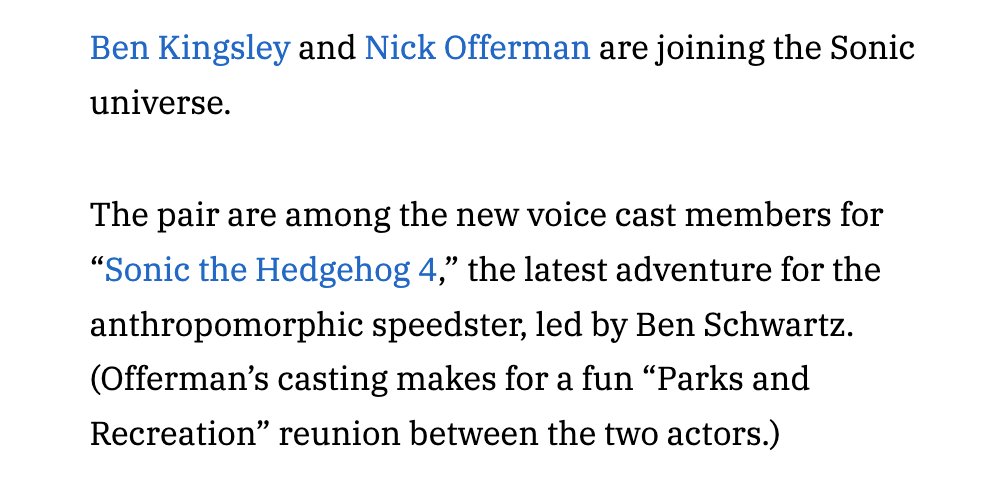 KellytoyDK's tweet image. curiously, it seems kingsley and offerman will be the voices of unannounced animated characters