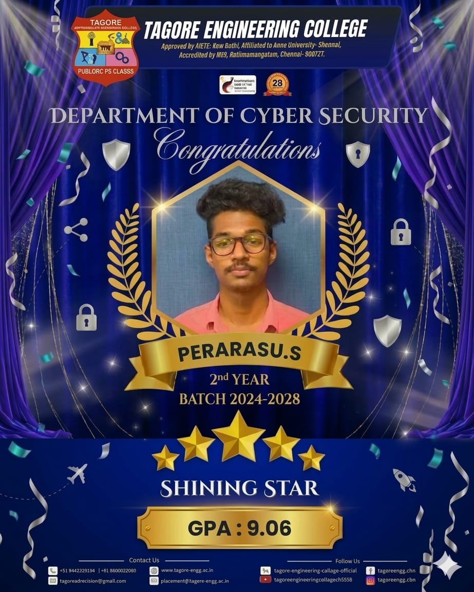 Tagore Engineering College, Chennai tweet media