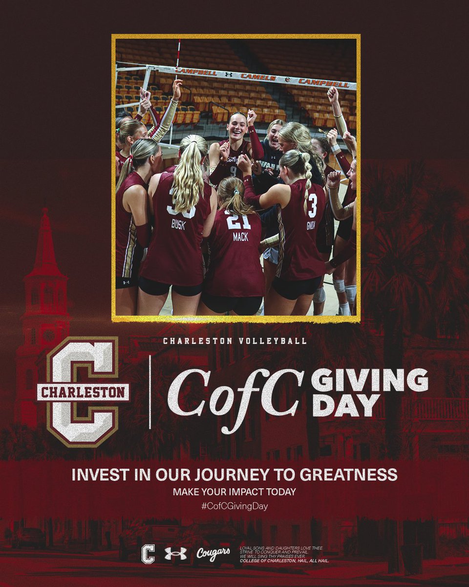 CofC Volleyball tweet media