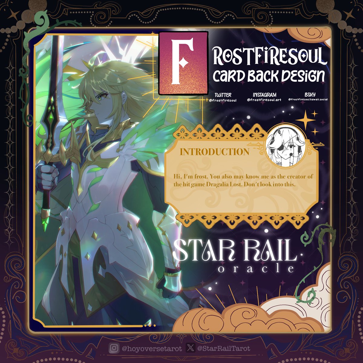 Star Rail Tarot - Working on NEW DECK! tweet media