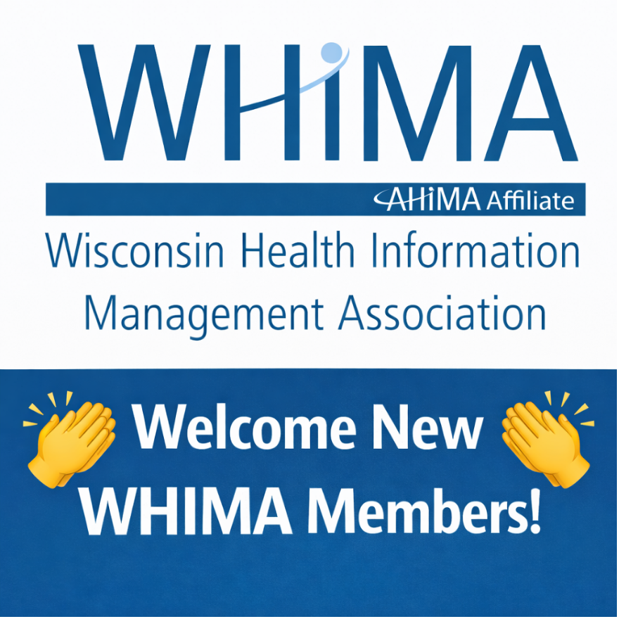 🎉 Welcome to the WHIMA Community and Family! 🎉 - 
We’re excited to welcome our newest WHIMA members. 
 To help you stay connected and make the most of your membership, go to champ.ly/-gnU9yD1. 
#WHIMA #WelcometoWHIMA