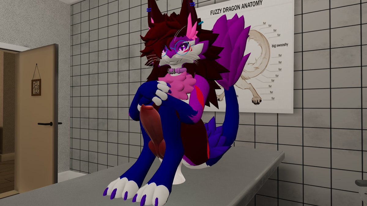 I'm ready for my exam... Please be gentle. 👉👈🥺

📸<a href="/Frizzy_Floofer/">Frizzy Floofer🔞</a>