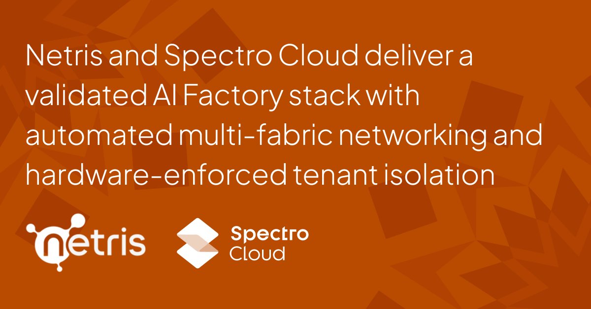 Spectro Cloud tweet media