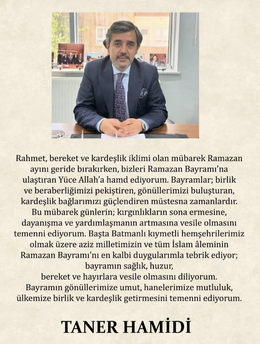 Sizinde Bayramınız Mübarek Olsun 
Değerli Büyüğümüz <a href="/HamidiTaner/">Taner HAMİDİ</a> Abi
