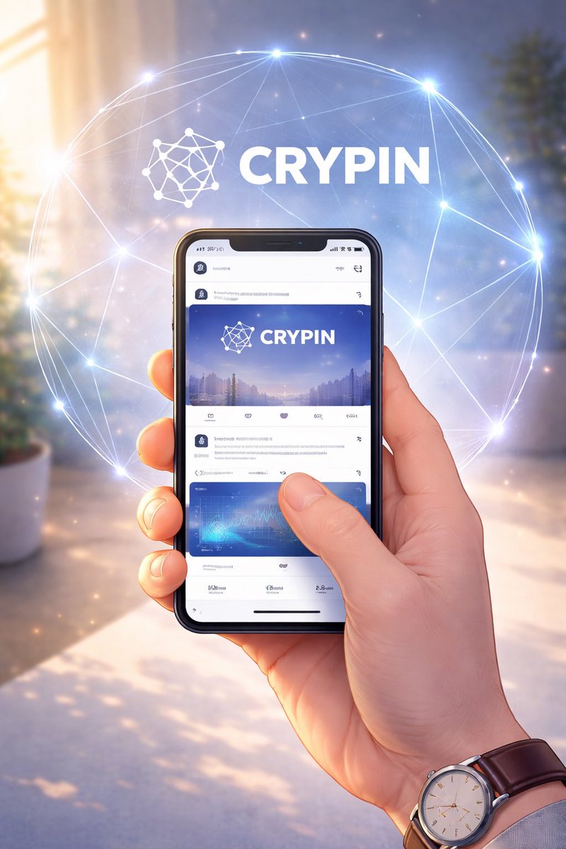 Not everything has to move fast.
Some things are built quietly…
with intention, clarity, and patience.
CRYPIN is one of them —
a different kind of digital ecosystem, shaped by people and built to last. 💠
#CRYPIN #crypto