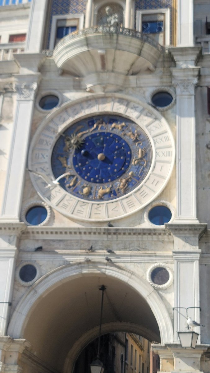 Saint Mark's Square.  That clock moves every  5 minutes.