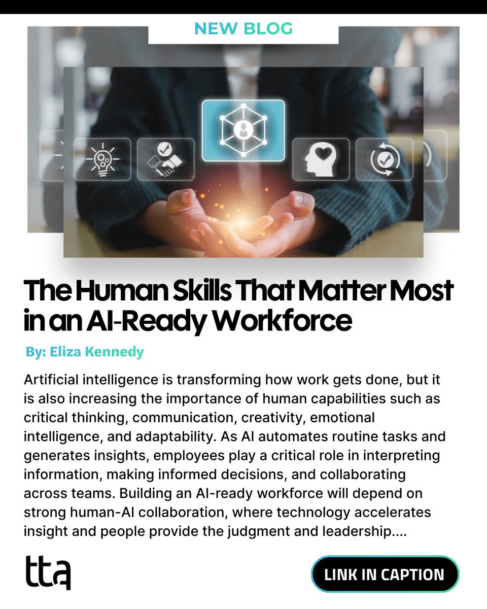 TTA (known as The Training Associates) tweet media