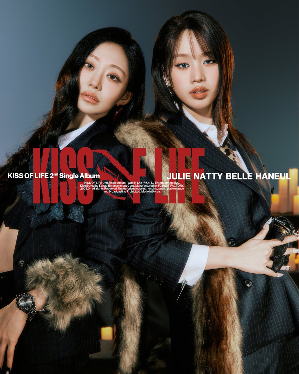 KISS OF LIFE Charts tweet media