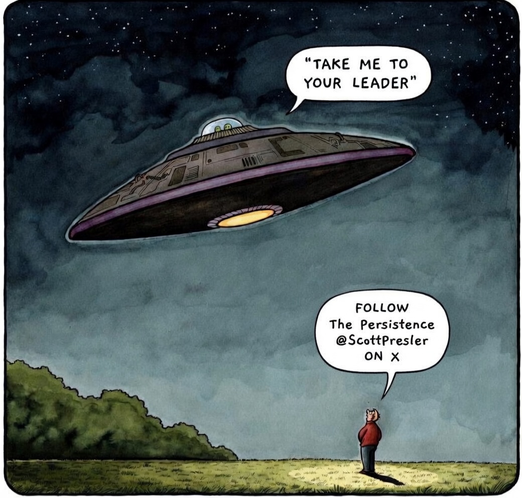 RonXilla's tweet image. Even the aliens want America to...
 PASS THE SAVE AMERICA ACT!!
 Lets go! contact @ScottPresler for updates.🙏🇺🇸👍👇#UFO #PassTheSAVEAmericaActNOW