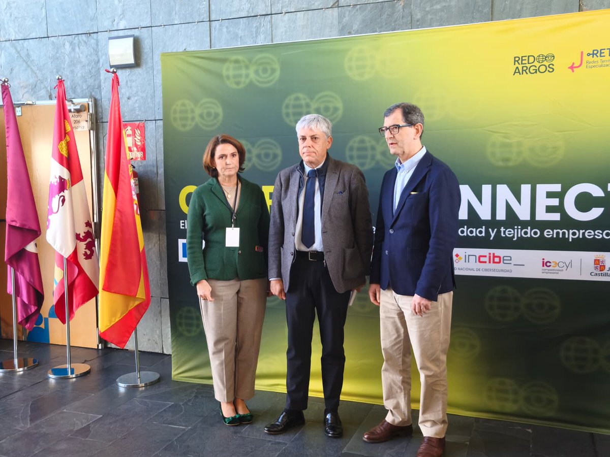 empresasjcyl's tweet image. Hoy León ha sido el punto de encuentro de la #ciberseguridad con CIBERCYL CONNECT, una jornada que ha reunido talento, empresas e instituciones y ha presentado iniciativas clave como la #Redargos para fortalecer el ecosistema nacional. 🔐
#Retech #Innovación #NextgenerationEU