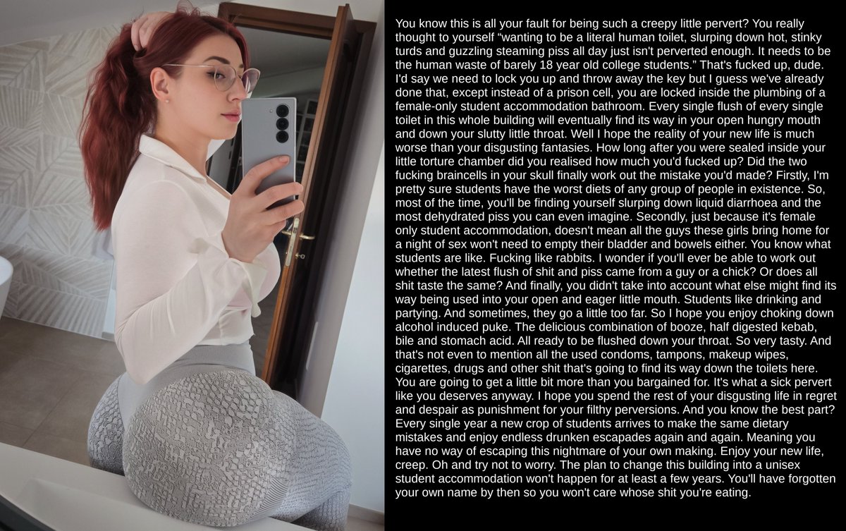 Femdom Captions by 💩 Face tweet media