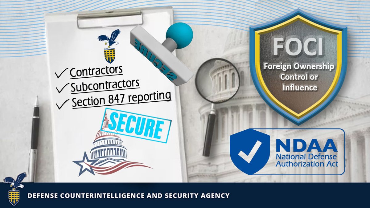 Defense Counterintelligence and Security Agency tweet media