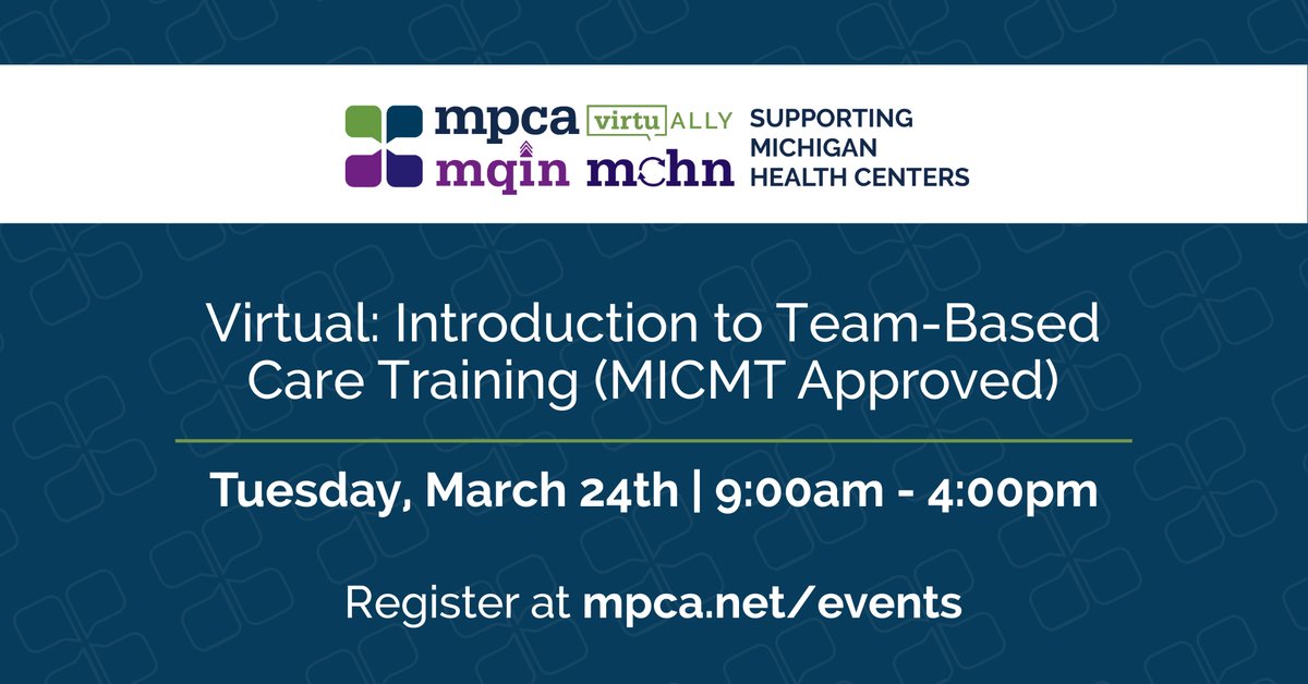 Michigan Primary Care Association tweet media