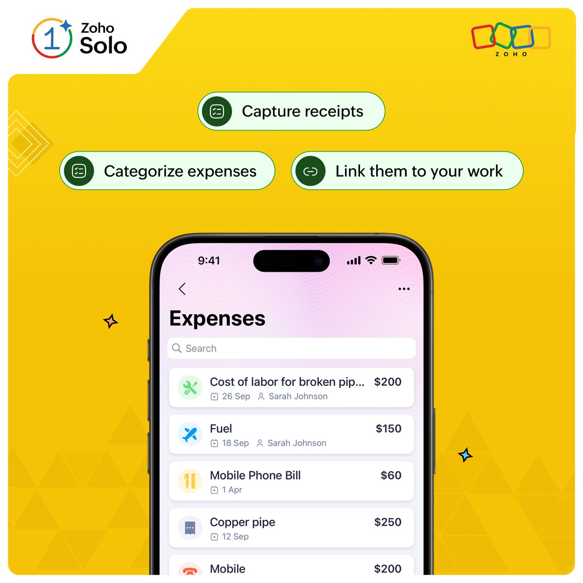 Zoho Solo tweet media