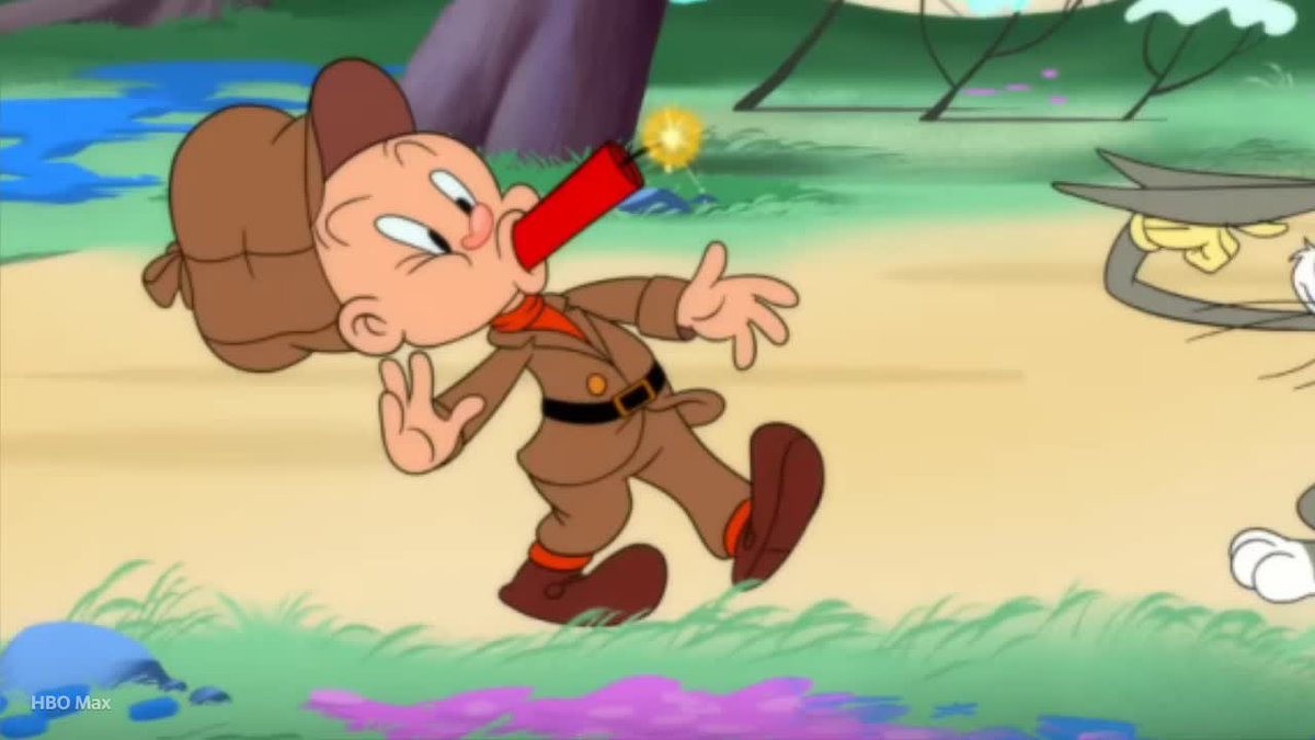 Purechaos63's tweet image. The cartoons even still use canons and dynamite. Which, again, are a lot worse than guns. 

And there’s the fact that the showrunner himself admitted that they would be avoiding guns specifically.

cbsnews.com/amp/news/elmer…