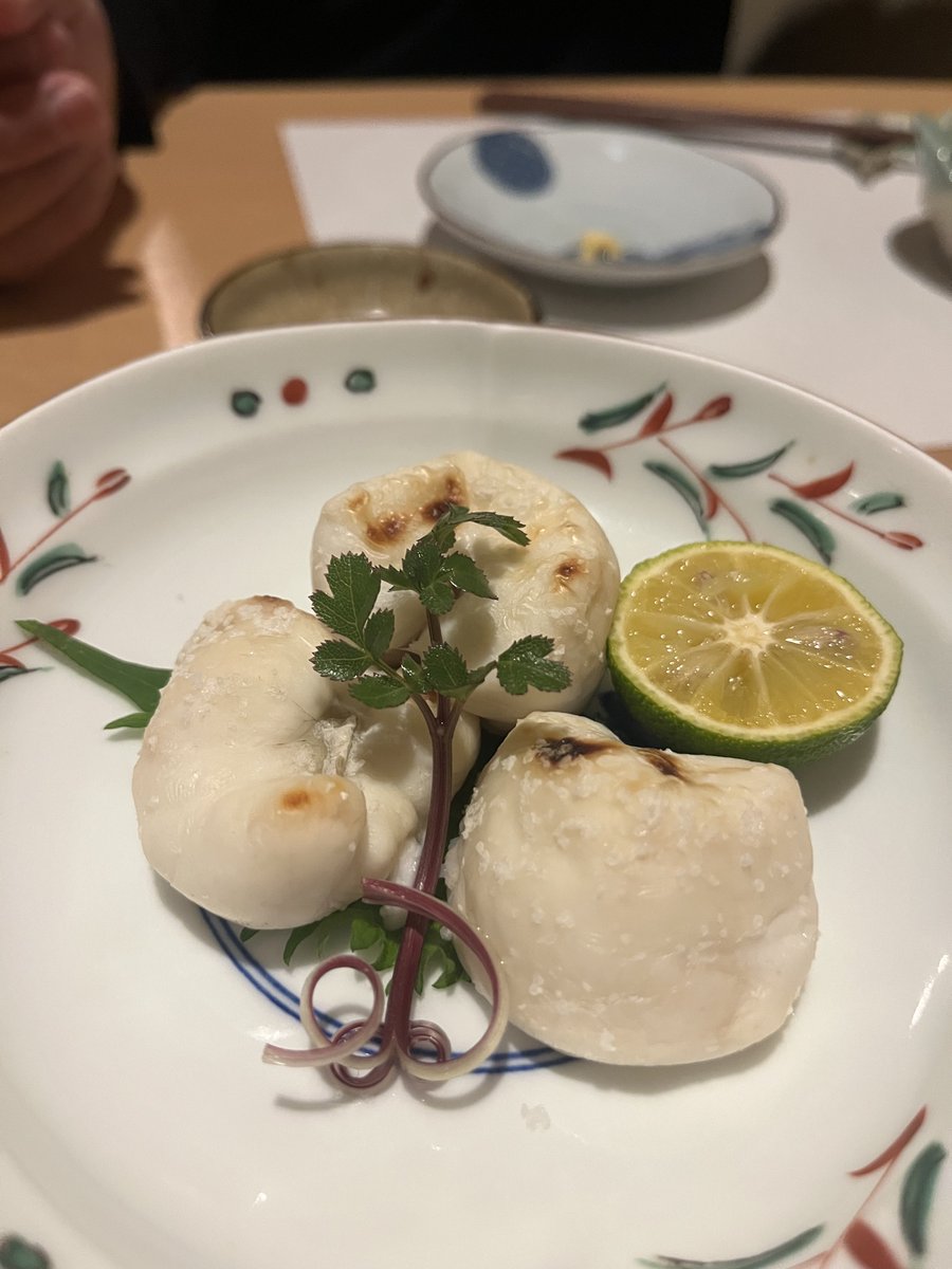cye03171's tweet photo. 白子焼
#いつものお店 https://t.co/wv5azteBrs