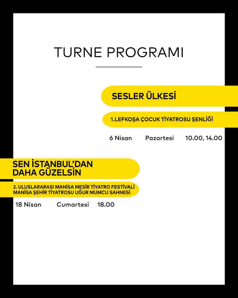 Programımızın devamı…