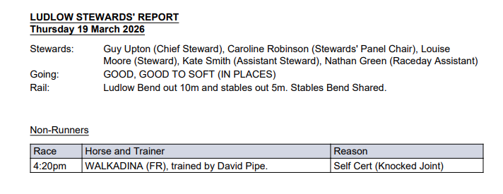 BHA Stewards tweet media