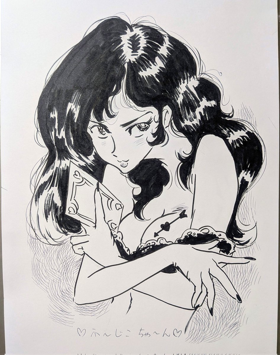 ちょいと落書き
ふ〜じこちゃあ〜ん♥️
モンキーさん意識したけど
なんかちがうなー（笑）

#峰不二子