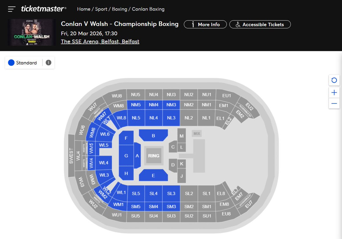 why's this fight not selling out isnt conlan big in ireland