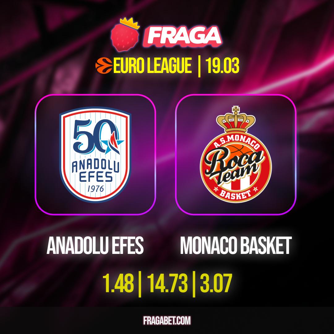 fraga_tr's tweet photo. Bugün maç: Anadolu Efes — Monaco Basket

🏀 Ev sahibi hızlı ve hücum ağırlıklı basketbol oynuyor
🔴 Monaco güçlü savunmasıyla dikkat çeken ciddi bir rakip
🔥 Çekişmeli ve son ana kadar sürecek bir mücadele bekliyoruz

Doğru skoru tahmin et ve freebet kazanma şansı yakala! https://t.co/APnYLGSf0z