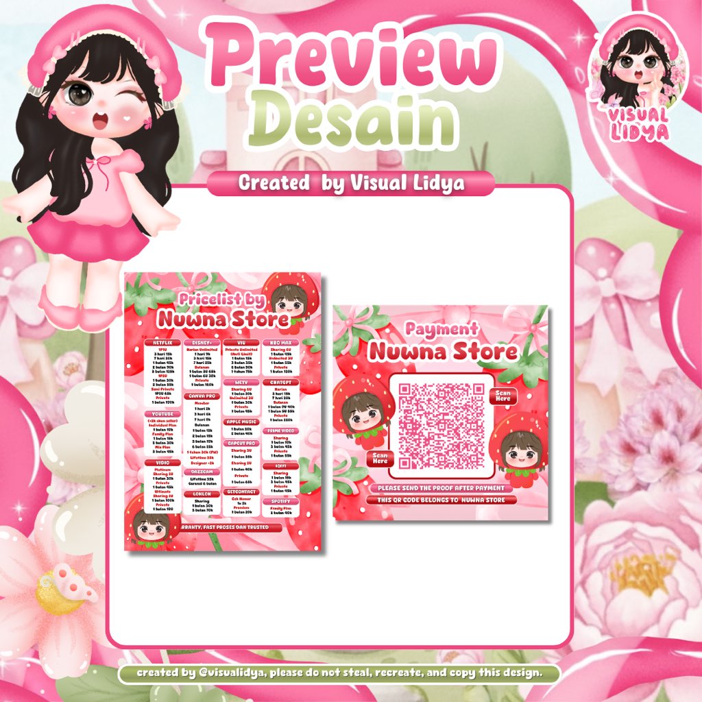 Visual Lidya — Edit & Desain tweet media