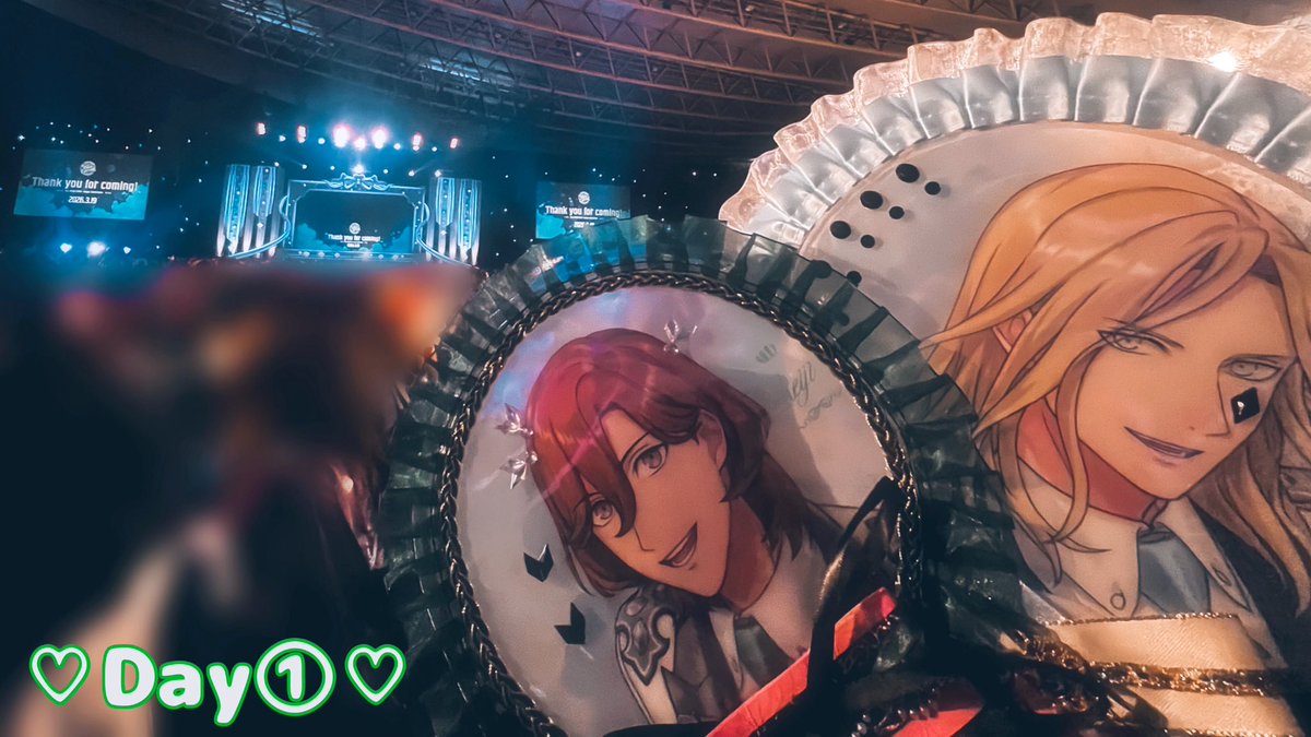 haramiLunch's tweet photo. ASSHC1日目ありがとうございました❗️❗️
こんなカバンとうちわで昼公演潜入してました💚🩵
明日も会場徘徊＆潜入予定です❕お会いできる方は何卒よろしくお願いいたします😼💫 https://t.co/Q5E2JJz4h3