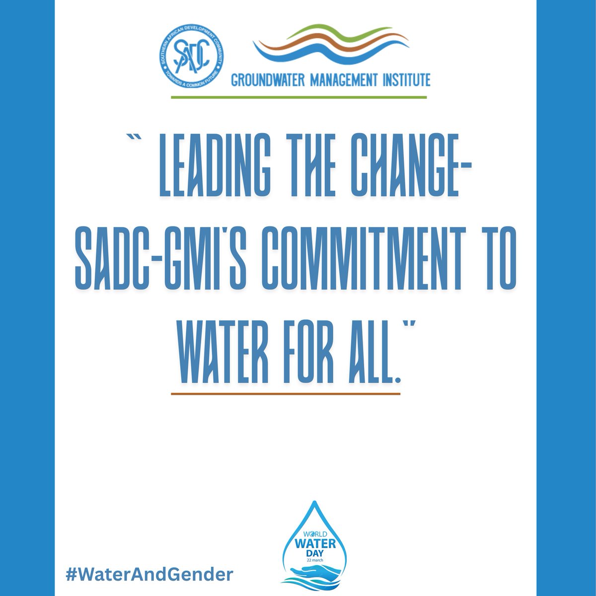 SADC Groundwater Management Institute (SADC-GMI) tweet media