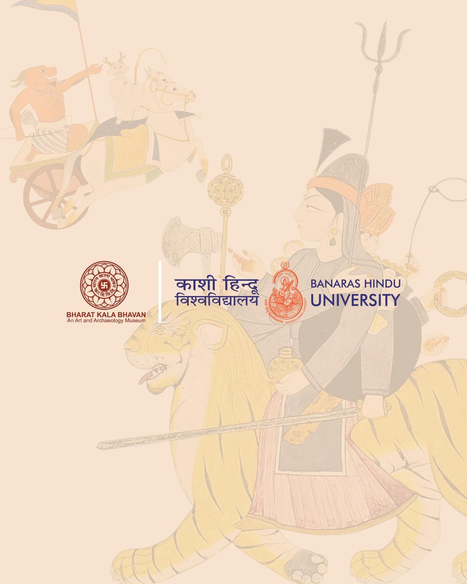 Bharatkalab_Bhu's tweet photo. नव संवत्सर 2083 की आप सभी को भारत कला भवन की ओर से हार्दिक बधाई एवं शुभकामनाएं 💐💐💐

#ChaitraPratipada #museumeducation #miniaturepainting #durga https://t.co/9hc6Unp9hc
