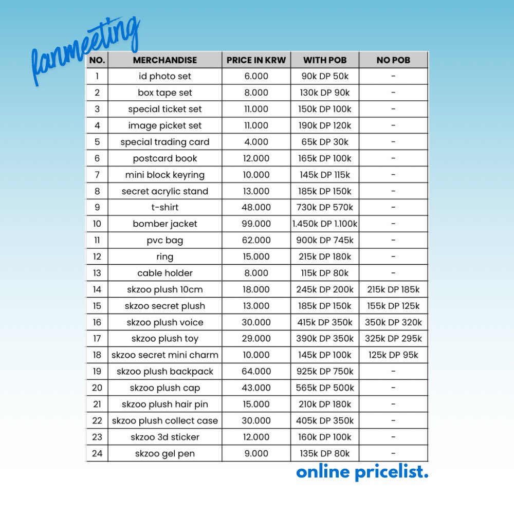 LUNAR_GO's tweet photo. #LunarPresent ♡ open pre-order STRAY KIDS 6TH FANMEETING online ♡
⭐️ pricelist at pictures
🔗 https://t.co/X1ez2A0T92
✔️proof checkout
❌packing
✔️kab. Tegal, Jawa Tengah. https://t.co/h9SwHhZa6e