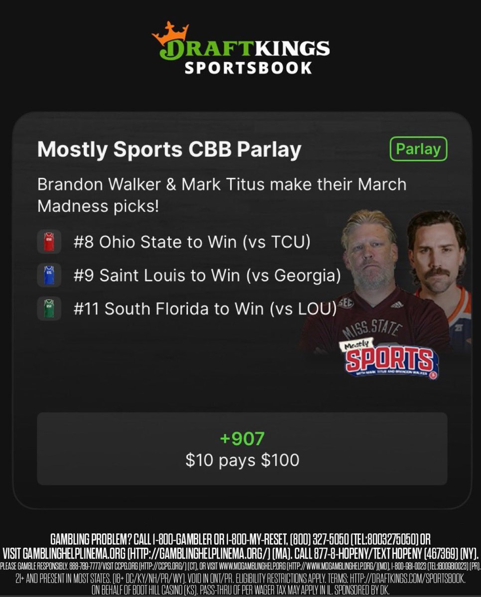 Mostly Sports With Mark Titus & Brandon Walker tweet media