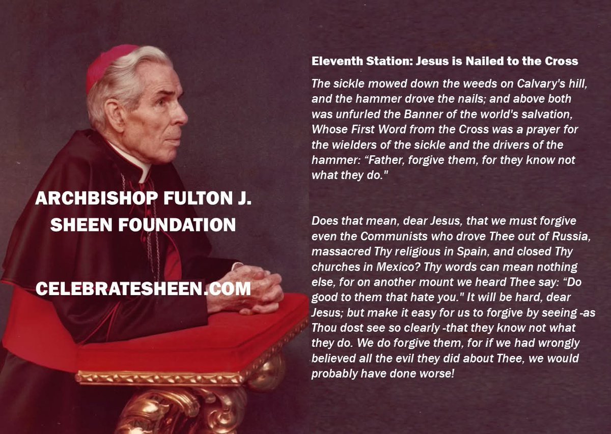 Archbishop Sheen tweet media