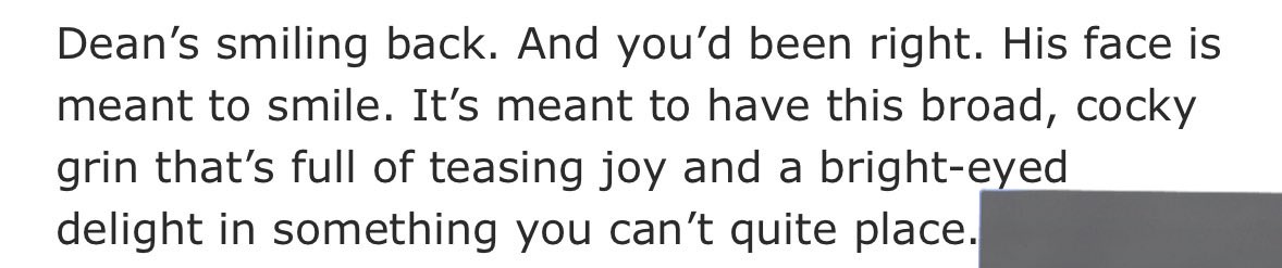 line hugged vin and misses dean 🪽 tweet media