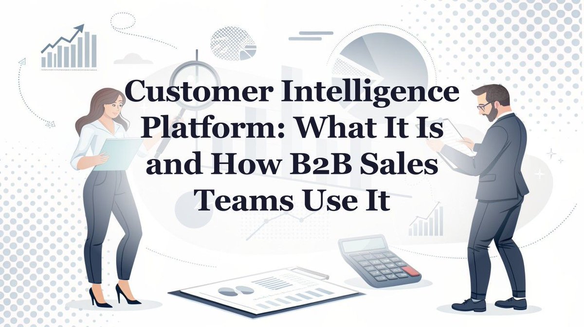 Customer Intelligence Platform: What It Is and How B2B Sales Teams Use It salesmotion.io/blog/customer-…