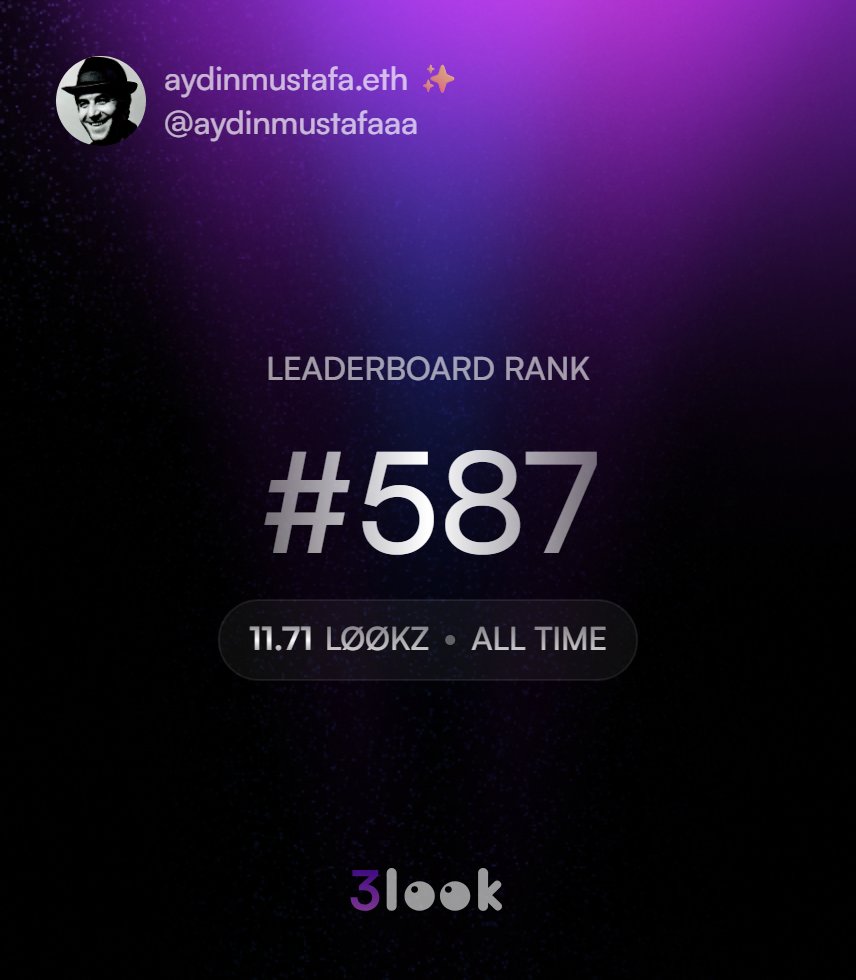 aydinmustafa.eth ✨ tweet media