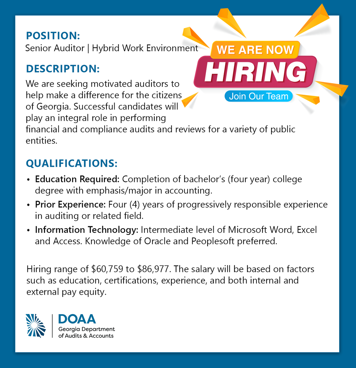 GA Department of Audits and Accounts (@GA_Audits) / Posts / X