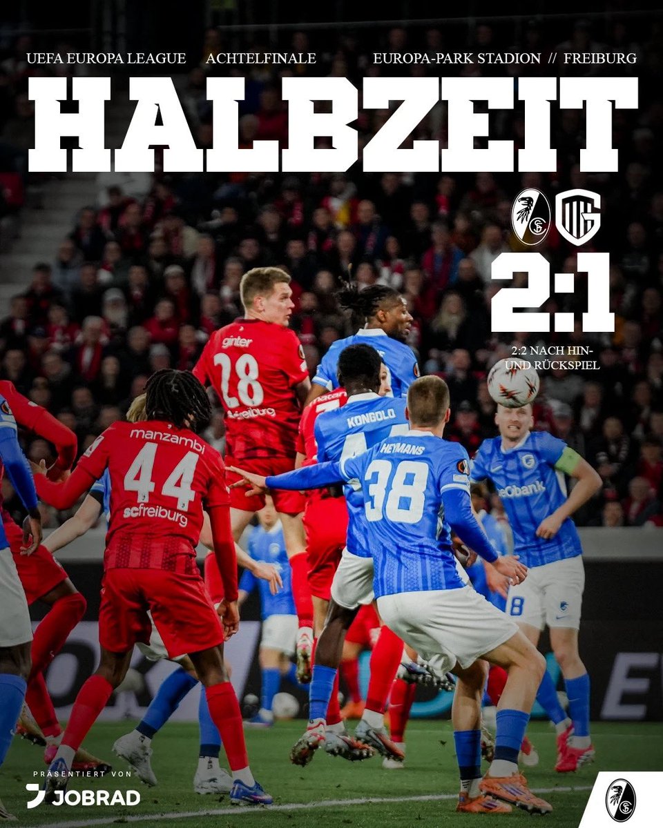 scfreiburg_fr's tweet photo. 45’. MI-TEMPS.
2-1 #SCFKRC https://t.co/njVnfBuPlG