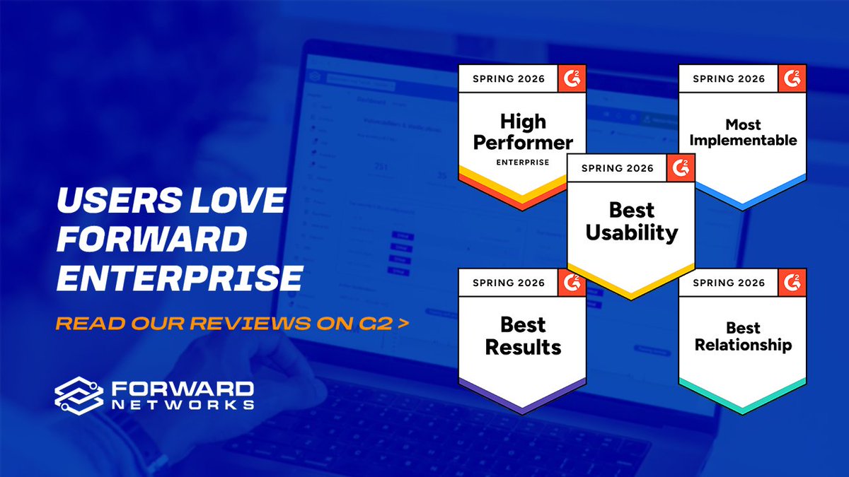 Forward Networks tweet media